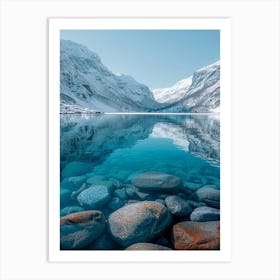 Norwegian Fjords 1 Art Print