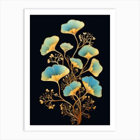 Ginkgo Leaves 14 Art Print