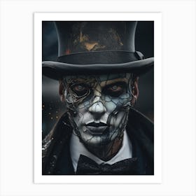 Long Hat Art Print