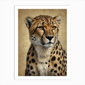 Cheetah 3 Art Print