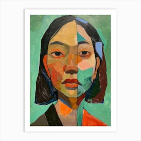 Asian Woman 51 Art Print