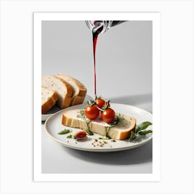 Glass Of Red Wine Art Print