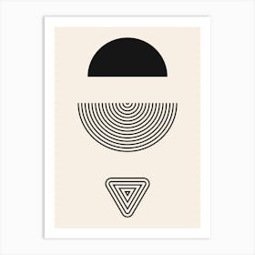 Asymmetrical Pattern Art Print