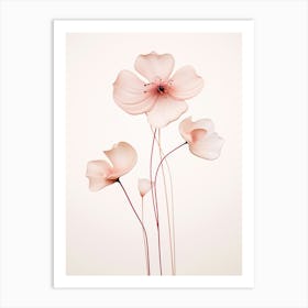 Poppy Passion: Bold Floral Print Art Print