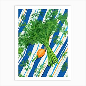 Dill Summer Illustration 8 Art Print