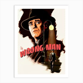 The Wrong Man (1956) Art Print