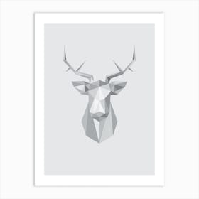 Stag by emerybloom Art Print