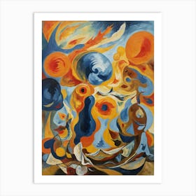 'Symphony Of Colors' Art Print