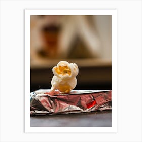 Popcorn On Tin Foil Art Print