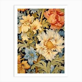 William Morris Floral 2 Art Print