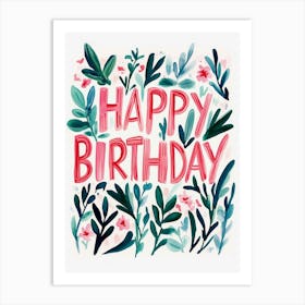 Happy Birthday Art Print