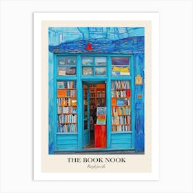 Reykjavik Book Nook Bookshop 4 Poster Art Print