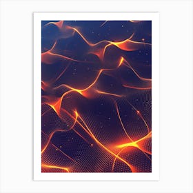 Abstract Background 38 Art Print