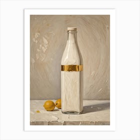 Milk Bottle no1 Art Print