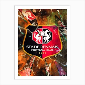 Stade Rennais Fc 2 Art Print