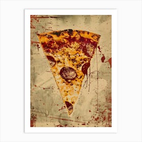 Pizza: Fast Food Art Art Print