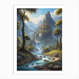 Fantasy Painting Art Print