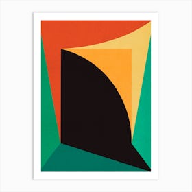 Contemporary modern geometry 17 Art Print