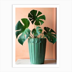 Monstera Plant 1 Art Print