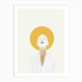 Portrait Of A Woman 478 Art Print