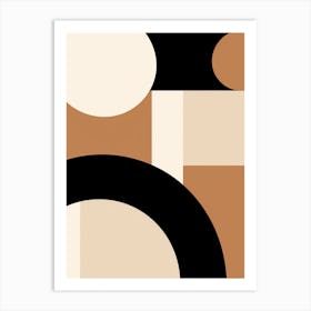 Gгoettingen Geometry, Geometric Bauhaus Art Print