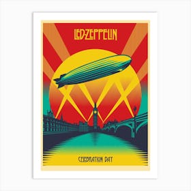 Led Zeppelin Celebration Day Affiche