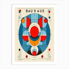 Bauhaus exhibition print 8 Art Print