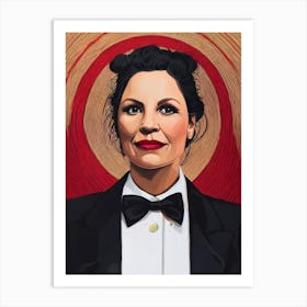 Lili Taylor Illustration Movies Art Print