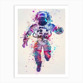 Astronaut Canvas Print 4 Art Print