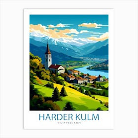 Harder Kulm Switzerland 1 Art Print