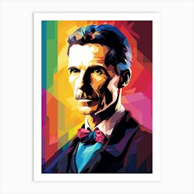 Nikola Tesla 2 Art Print
