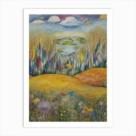 'The Meadow' Art Print