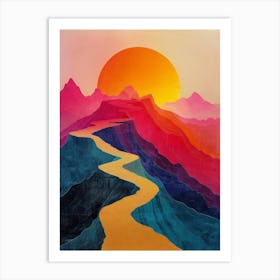 'Sunrise' 64 Art Print