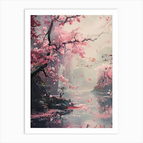 Sakura Blossom Art Print