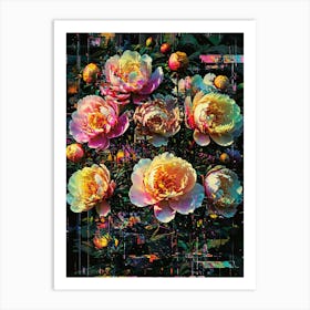 Peonies 4 Art Print