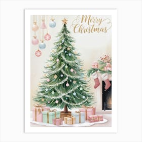 Merry Christmas 5 Art Print