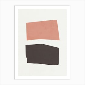 Minimalist Shapes 06 Art Print