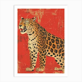 Leopard 19 Art Print