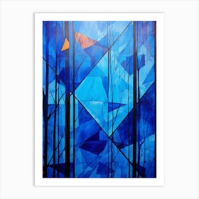 Geometric Abstract Illustrations 1 Art Print