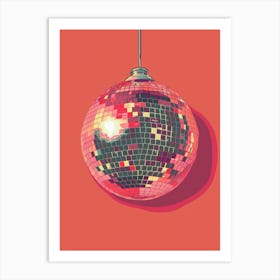 Disco Ball 36 Art Print