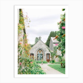 Irish Castle Chapel  Art Print