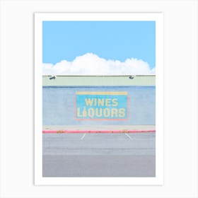 Clouds And Wine Art Print