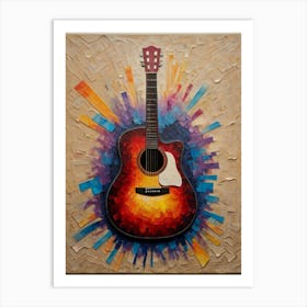 Acoustic Guitar 4 Art Print