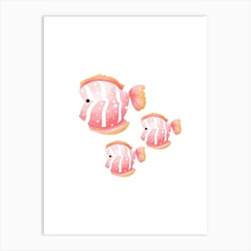 Flamingo Fish Art Print