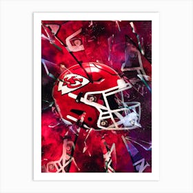 Kansas City Chiefs 4 Art Print