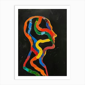 Head Of A Man 5 Art Print