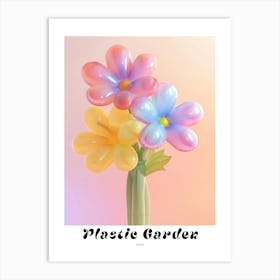 Dreamy Inflatable Flowers Poster Asters 1 Art Print