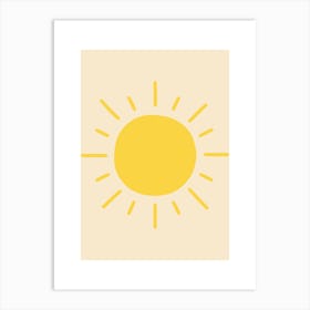 Sun.1 Art Print