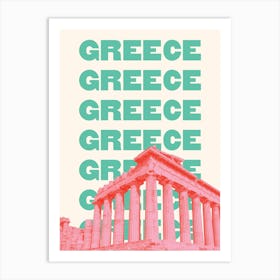 Greece Art Print