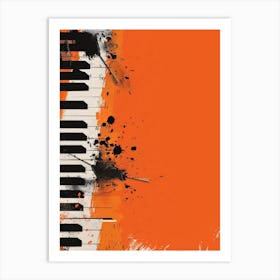 Piano Keys 1 Art Print